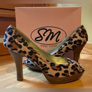 SM New York “LuuV” Leopard Platform Heels – Size 6.5 – New in Box